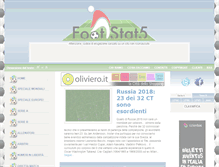 Tablet Screenshot of footstats.it